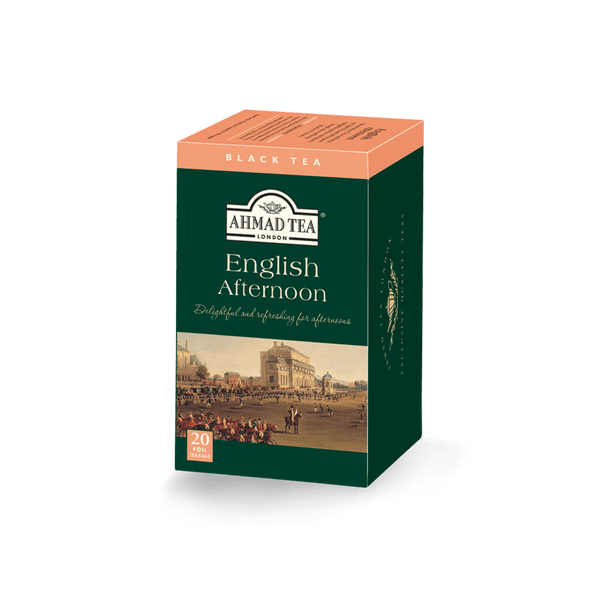  Ahmad Tea Black Tea, English Afternoon Teabags, 20 ct (Pack of  6) - Caffeinated & Sugar-Free : Grocery & Gourmet Food