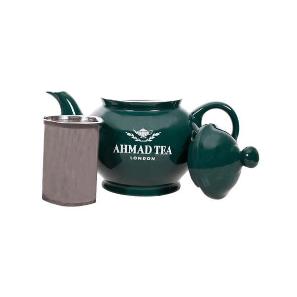 Classic Green Teapot with Infuser AHMAD TEA USA