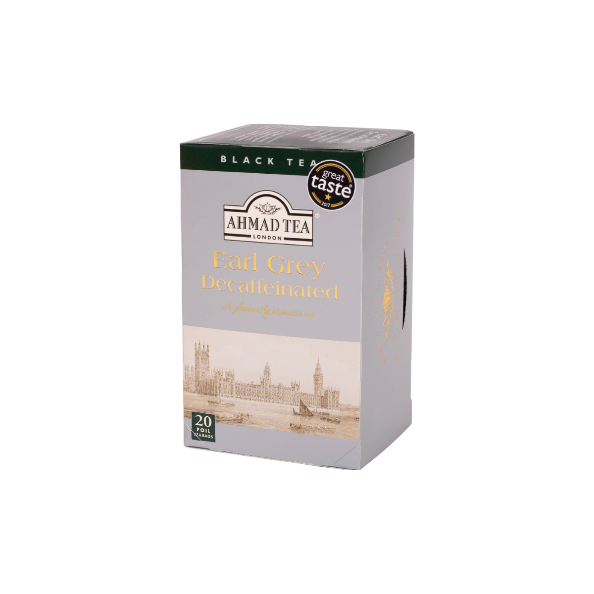 DeCaf Earl Grey Decaffeinated Black Tea Bags | AHMAD TEA USA