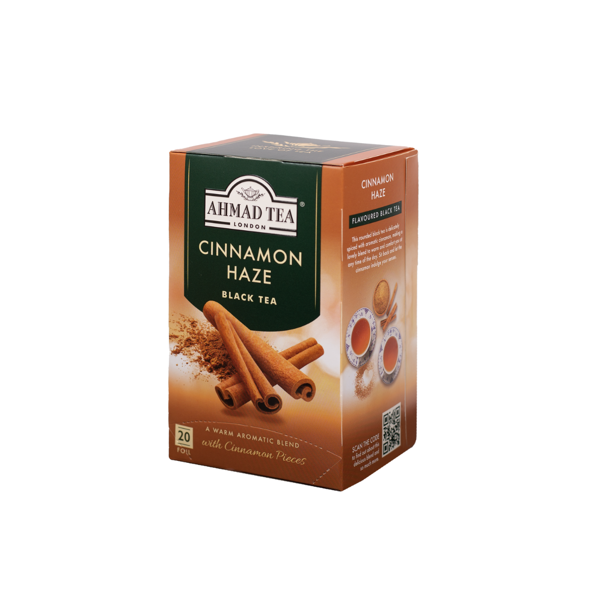 cinnamonページ Cinnamon Haze Black Tea Bags | AHMAD TEA USA