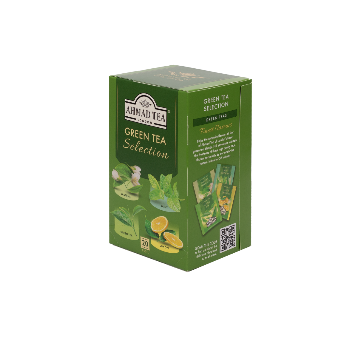 Green Tea Selection Tea Bags | AHMAD TEA USA