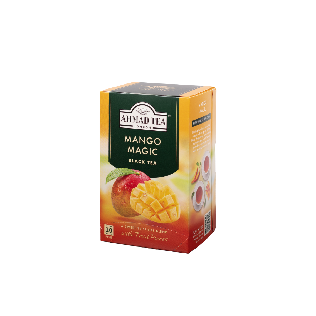 Mango Magic Fruity Black Tea Bags | AHMAD TEA USA