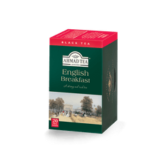 Ahmad Tea English Breakfast Black Tea Bags, 120 Ct (6 Boxes of 20) 