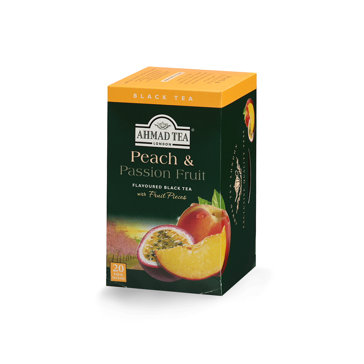 Ahmad Tea's Apricot Sunrise Flavored Black Tea Bags - 20 count