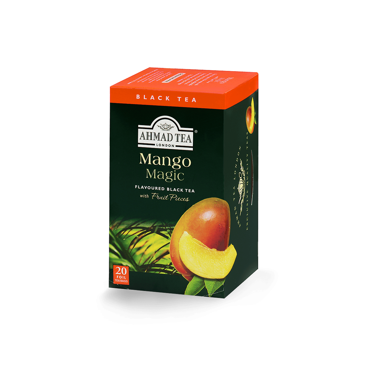 Ahmad Tea's Mango Magic Flavored Black Tea Bags - 20 count