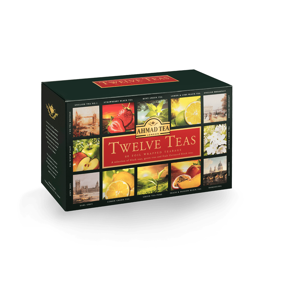 Selection tés e infusiones 12 variedades