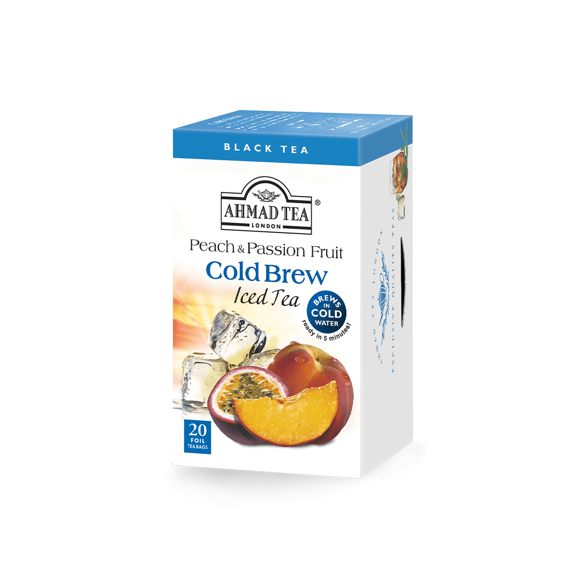 Peach & Passion Fruit Cold Brew Iced Tea