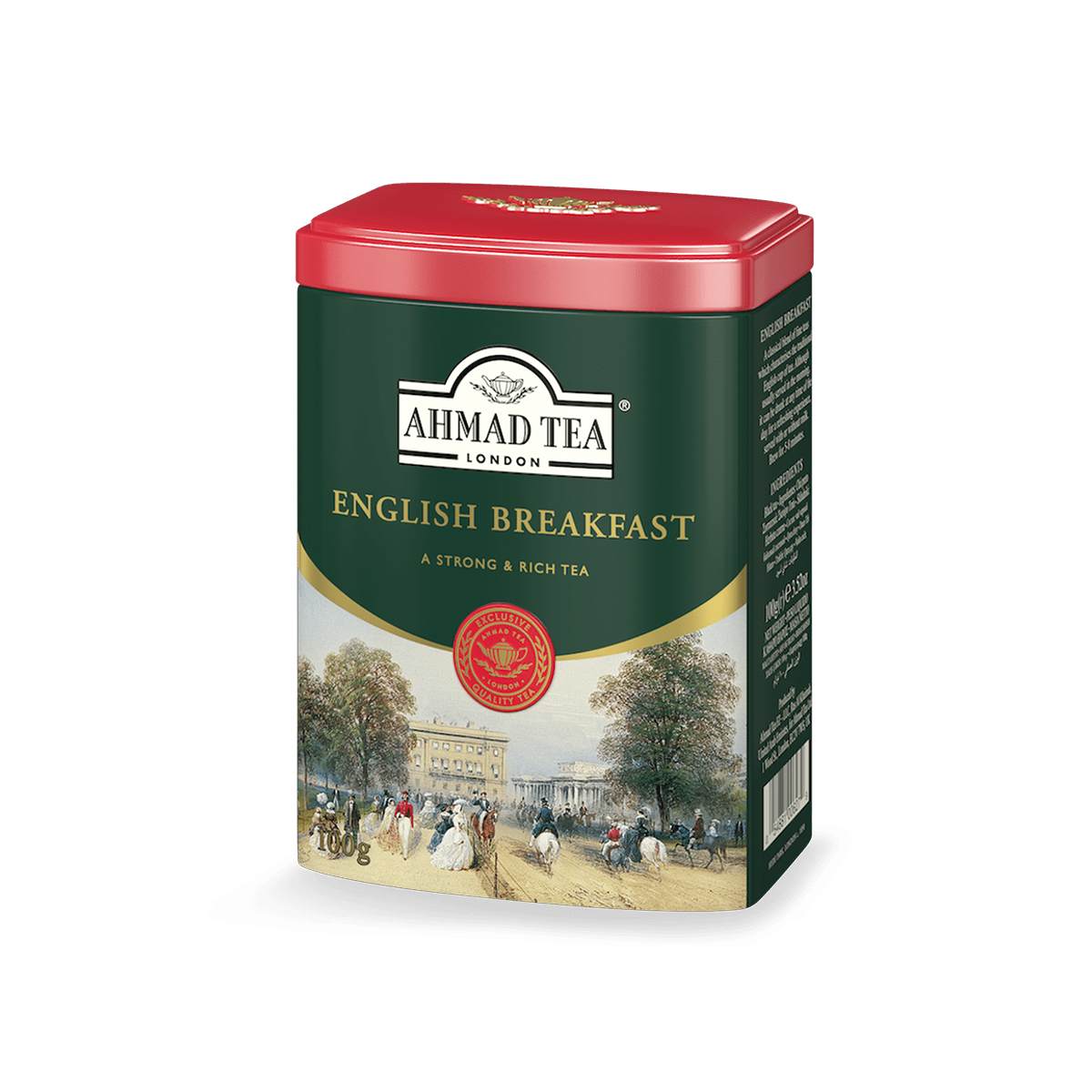 Ahmad Tea Black Tea, English Tea No.1 Teabags, 100 Tea Bags – Sahar Brand