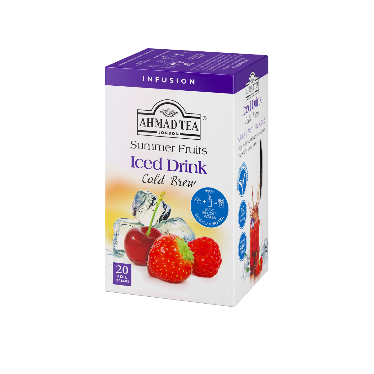 Summer Fruits Herbal Cold Brew Iced Tea Bags