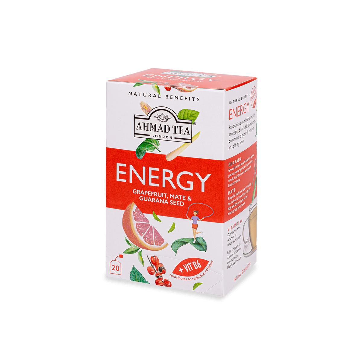 Energy Herbal Infusion Tea Bags | AHMAD TEA USA