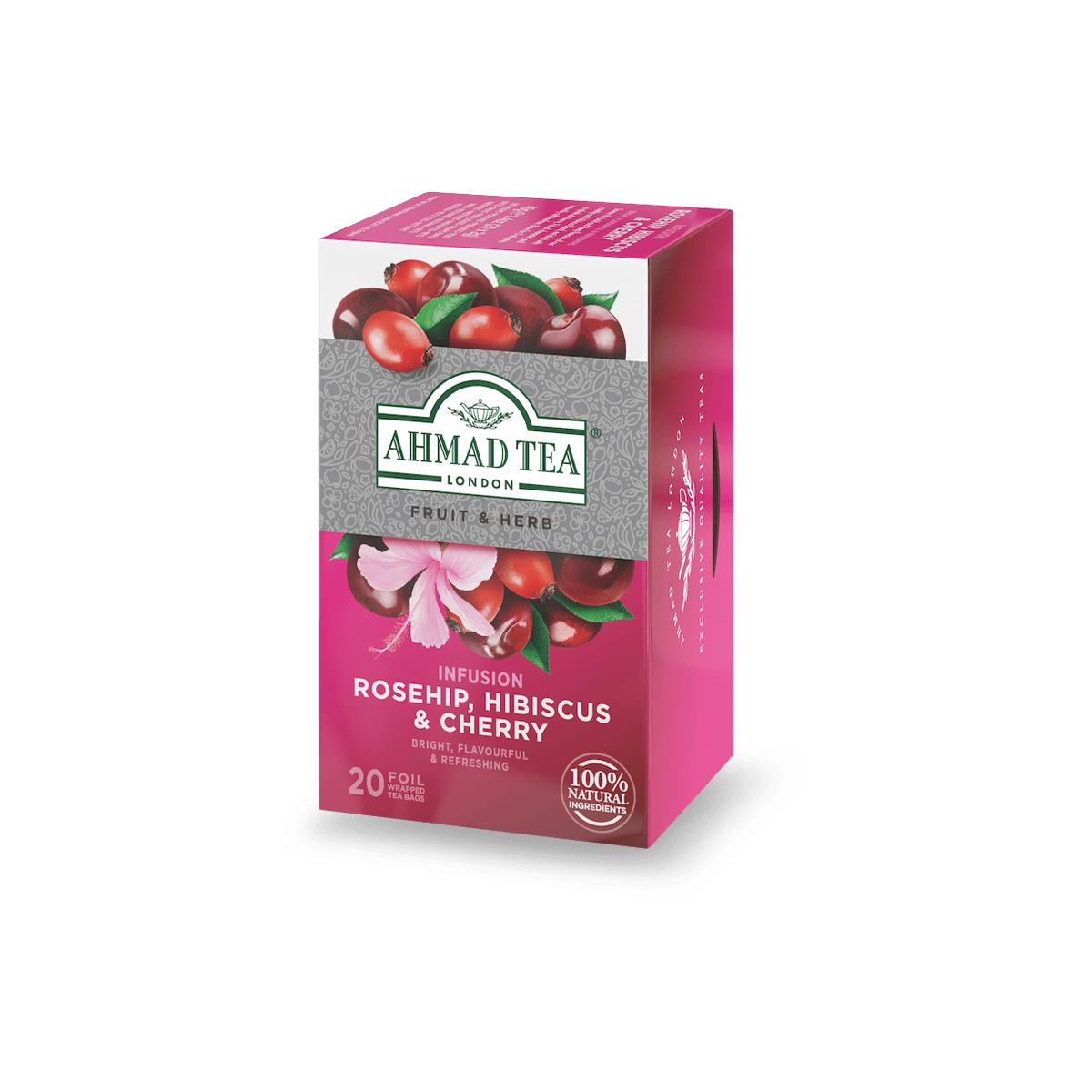 Raspberry Rose Hibiscus Tea Bags