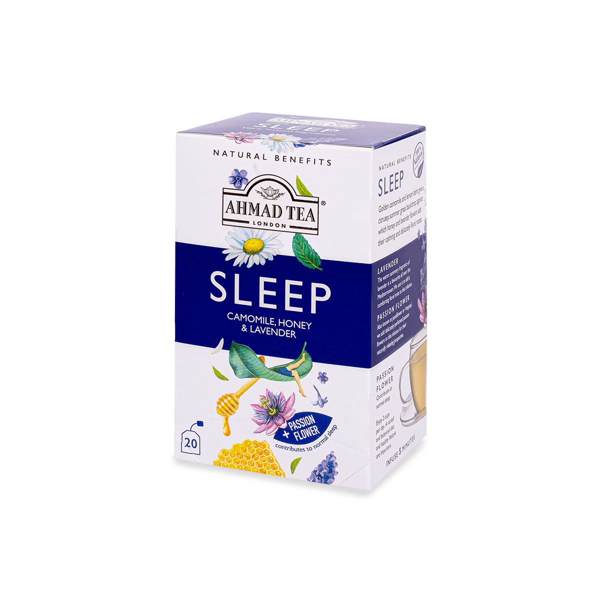 Sleep Herbal Infusion Tea Bags | AHMAD TEA USA